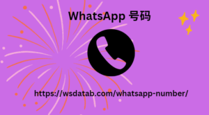 WhatsApp 号码