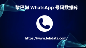 黎巴嫩 WhatsApp 号码数据库